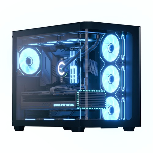 Aerocool p500c midi tower nero - aerocool,