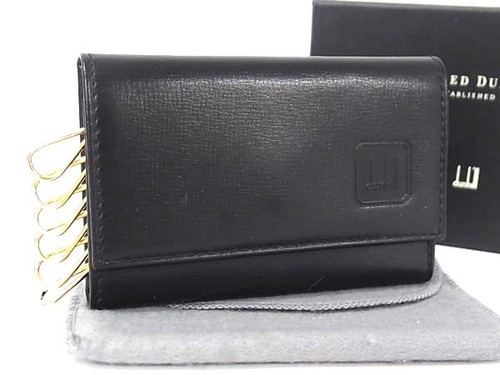 Dunhill leather key case - leather,