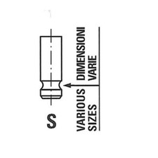 Valvola aspirazione Freccia
