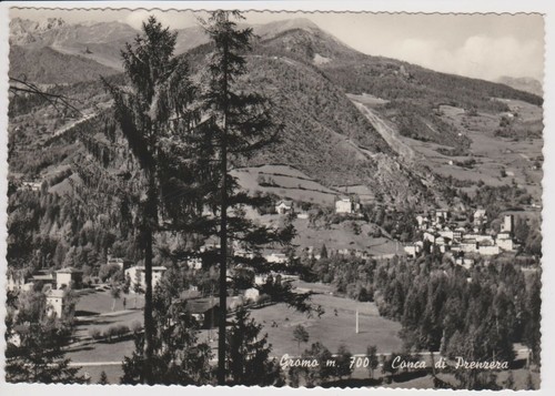 Vecchia cartolina gromo - vecchia,