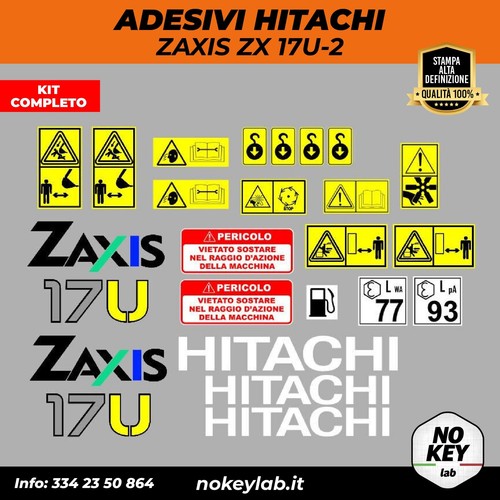 Hitachi 2 decalcomanie - hitachi,