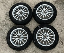 KIT 4 CERCHI ORIG AUDI + 4 GOMME ESTIVE 225/55 R 17 usati ma in BUONE condizioni