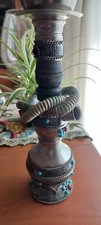 NARGHILE'  SHISHA Decorato Con Pietre  Persiano .antico.