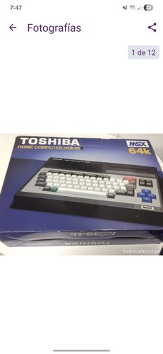 Toshiba home computer 10 - computer, hx-10
