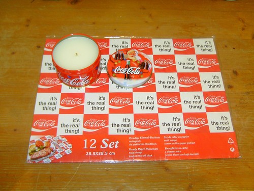 Coca cola barattolo con - -,