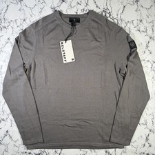 Maglione uomo belstaff grigio - maglione,