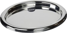 Vassoio ALESSI Ovale JH02/46 in Acciaio Inossidabile 18/10 Lucido Ø 46 cm - Tray