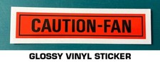 CAUTION-FAN 1967-73 FORD