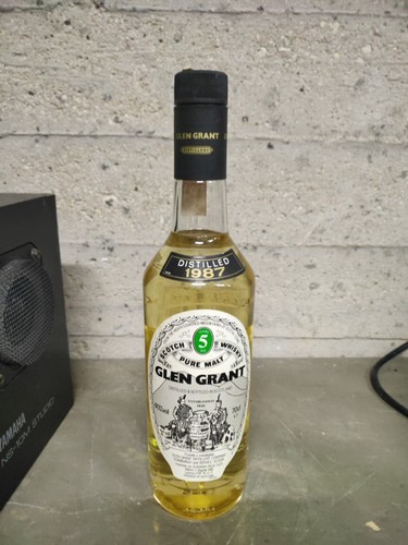 Bottiglia whisky glen grant - bottiglia,