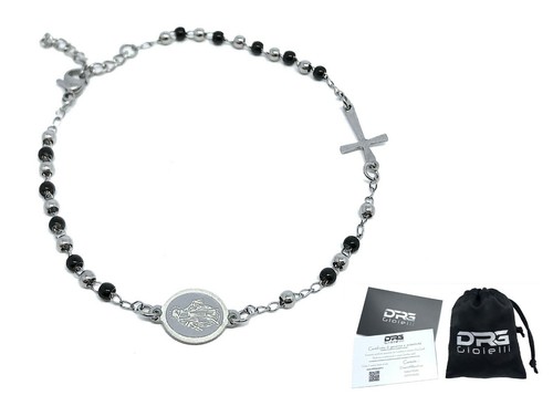 Bracciale uomo donna rosario - bracciale,