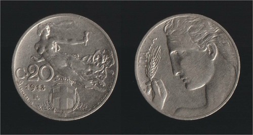 Centesimi 1913 liberta - 20,