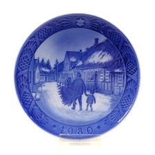 Piatto di Natale porcellana