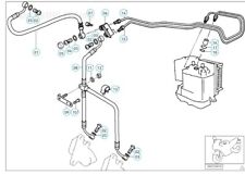 BMW R1150Gs Adventure Tubo Freno Ant Abs 34327677199