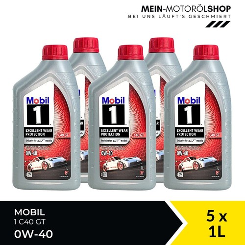 Olio motore mobil - c40, gt