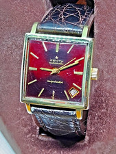 ZENITH Respirator, Automatic, JFK - red dial