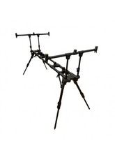 Miracle Fish Rod Pod Supporto Pieghevole per Pesca alla Carpa Altezza Regolabile