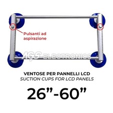 TOOL CON 4 VENTOSE PER TV LCD