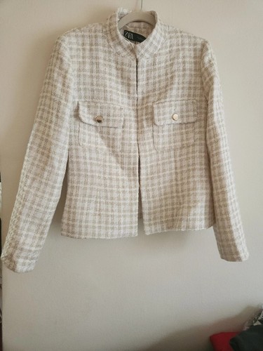 Blazer zara testurizzato collo - testurizzato,