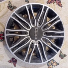 1 Copricerchi Originale Fiat 500 2021 In Perfette Condizioni Da 15 Pollici