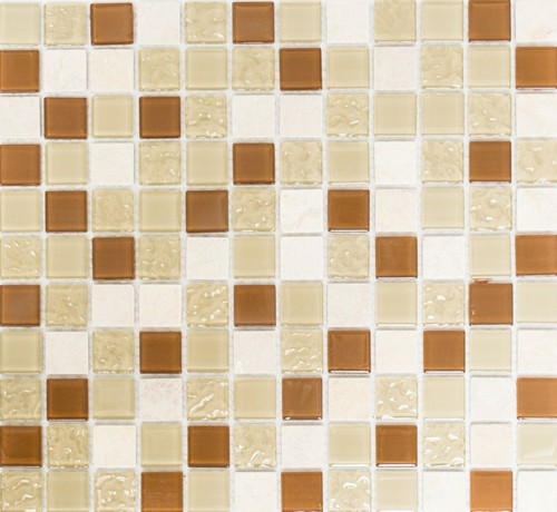 Mosaico tessere vetro pietra - mosaico,