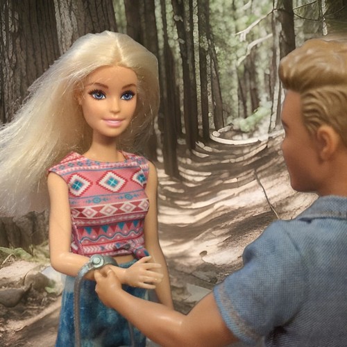 Barbie camping fun - barbie,