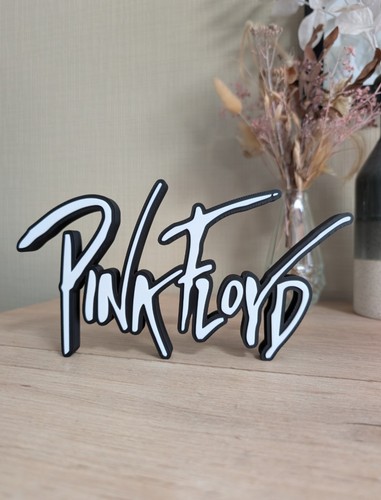 Plaque logo pink - plaque, floyd