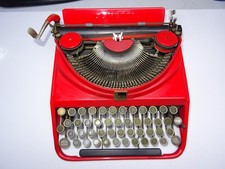OLIVETTI MP1 ICO Rossa Macchina da scrivere EPOCA 1938 MATR. 55797