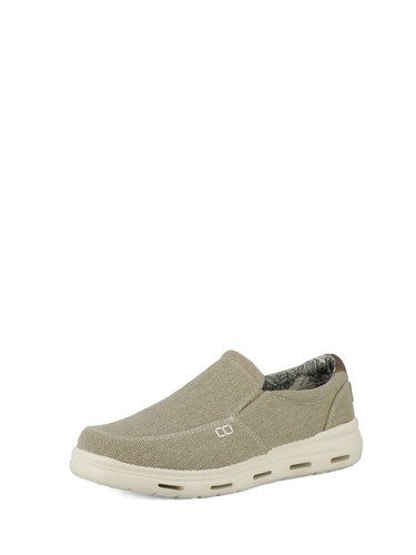 Mocassini comfort uomo beige