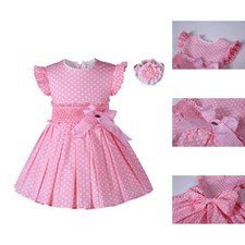 Abito spagnolo rosa bambina