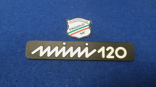 Scritta mini 120 - "mini, fregio