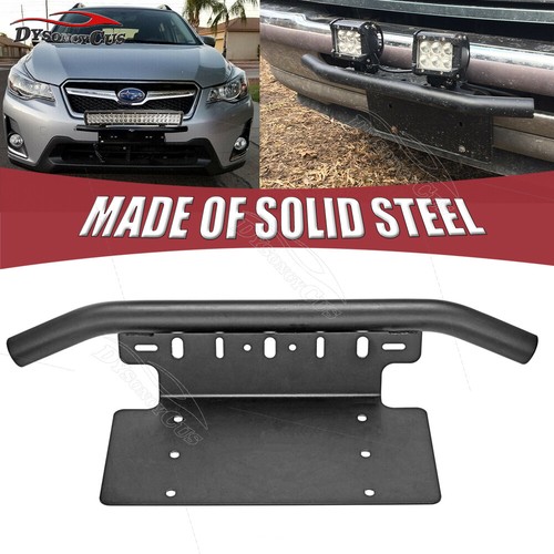 Bull bar front bumper - bar, license