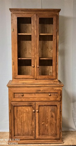 Vetrina credenza legno
