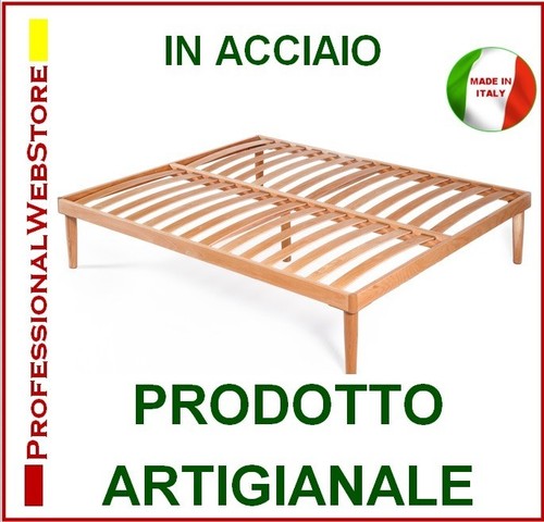 Rete matrimoniale legno - rete,