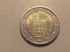 San Marino 2 euro moneta corso