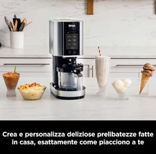 Ninja Macchina da Gelato Creami Eismaschine NC300EU per Creare Prelibatezze Dome