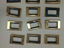 Bticino Living Classic Placca Metallo Oro Art. 4713OR Serie Originale USURATE