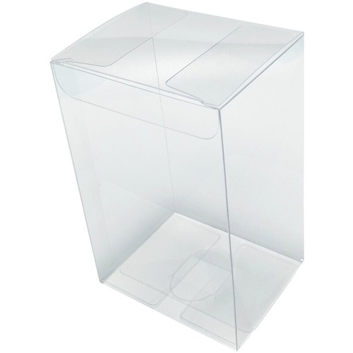 10x pvc trasparente scatole - 10x,