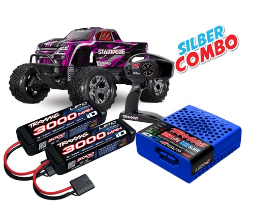 Traxxas stampede 2s rosa - bl-2s,