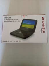 Sansui DXP705 - Lettore DVD Portatile  7" color display -  scatola originale 
