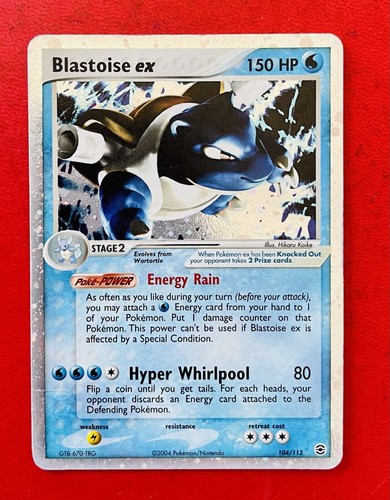Lotto carte pokémon blastoise - carte,