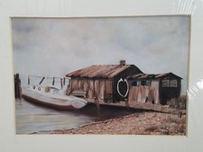 Stampa barca da pesca casa