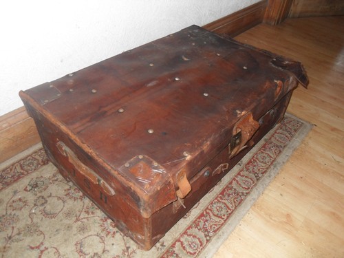 Antico bauletto vintage - , in