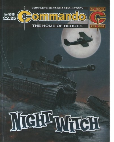 Commando comics 5519 night - commando,