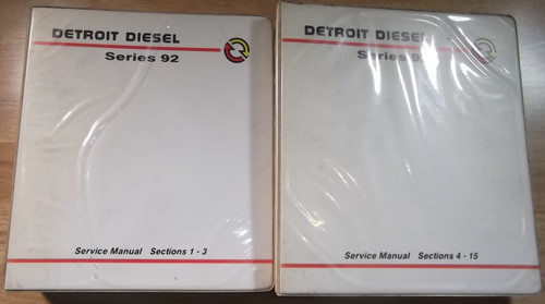 1988 detroit diesel 6v92 - 1988,