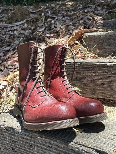 Marten oxblood occhielli - oxblood, 10