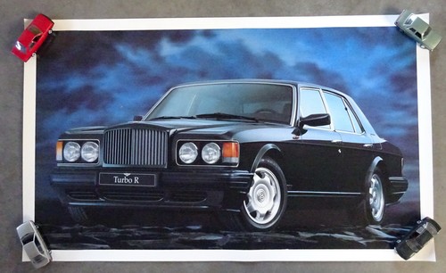 Poster originale bentley - bentley, turbo