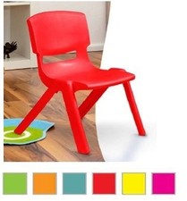 Sedia in Plastica robusta per bambini - Quantità minima 5pz Stock