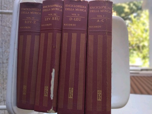 Enciclopedia musicale ricordi - enciclopedia,