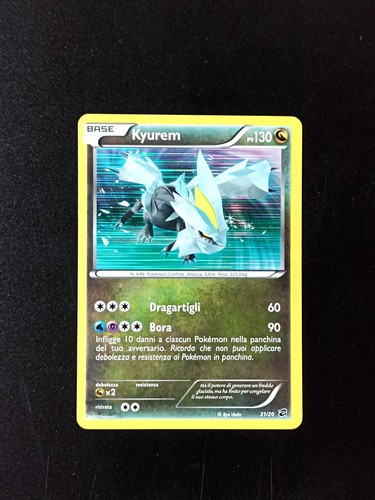 Carta pokemon kyurem - pokemon,