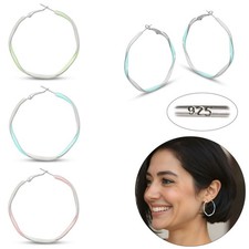 Orecchini a Cerchio Donna 925
